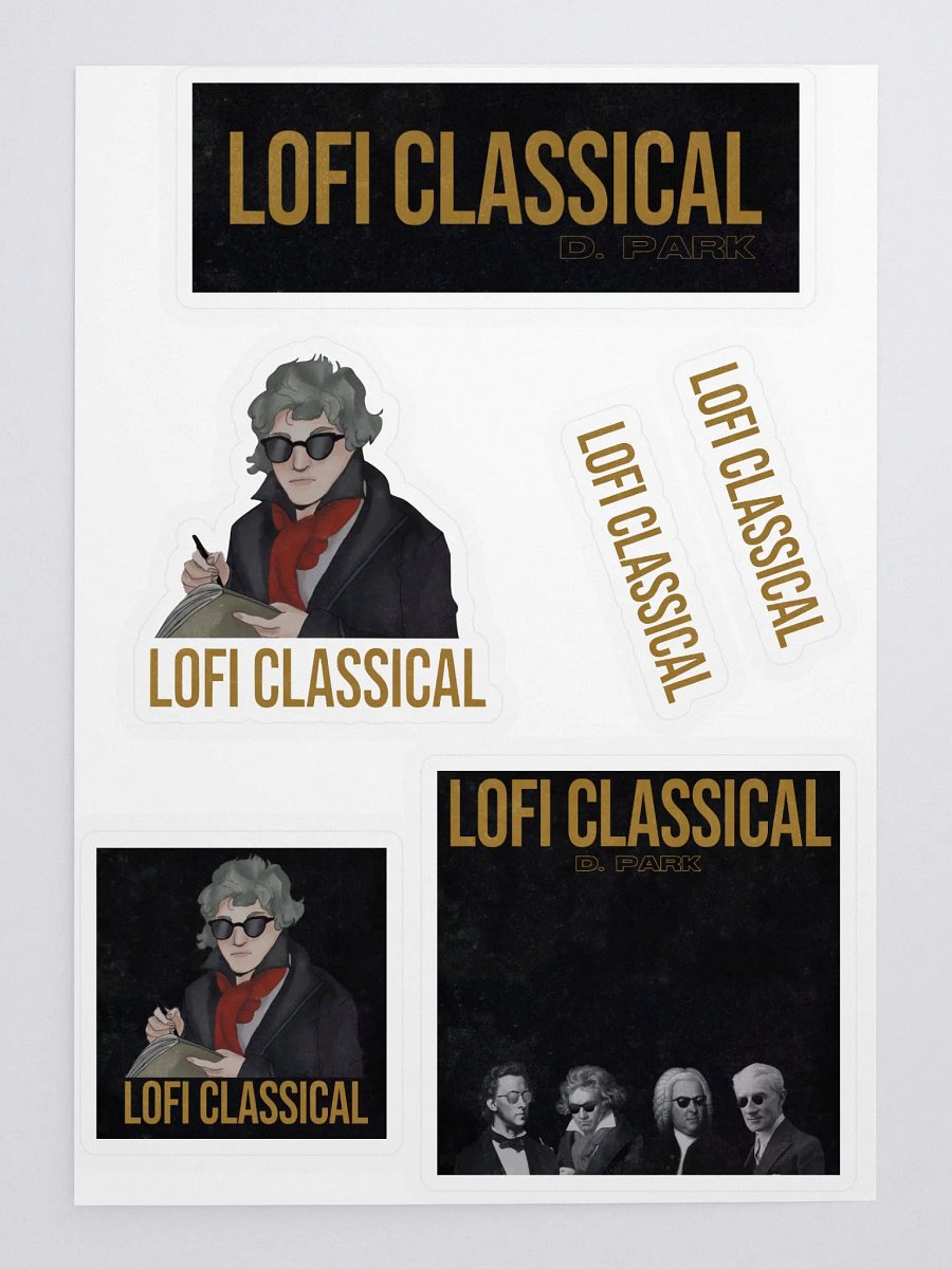 Lofi Classical Stickers! product image (1)