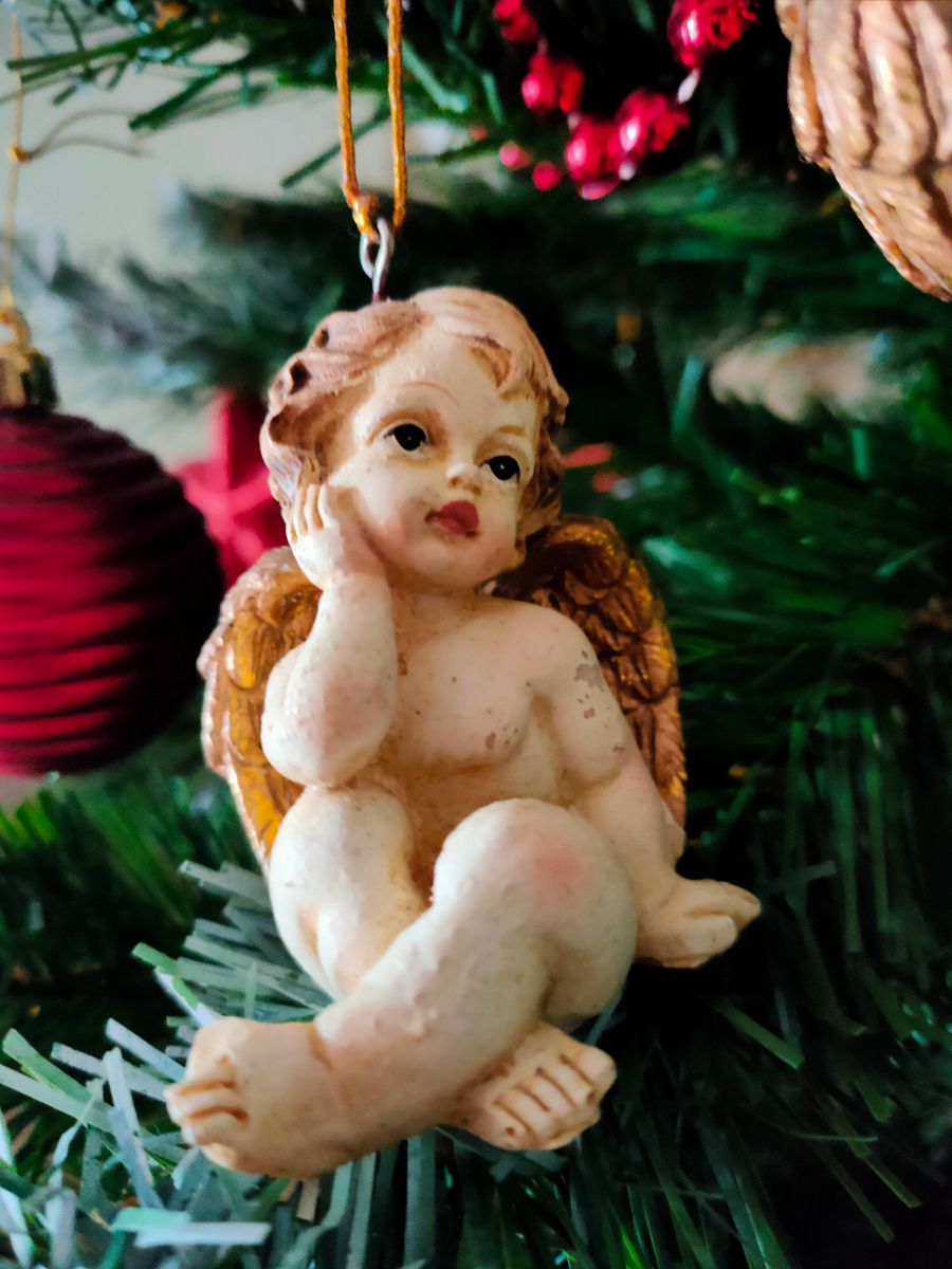 Anjo Vintage "Rosto Sereno" para Árvore de Natal product image (5)