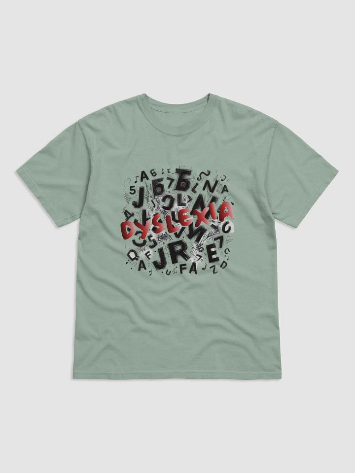 Dyslexia: My Letters Dance Comfort Colors Garment-Dyed Heavyweight Tee product image (9)