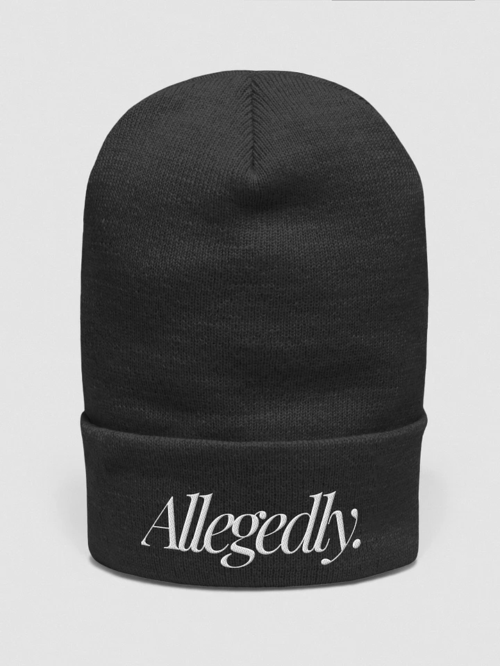 Allegedly beanie product image (1)