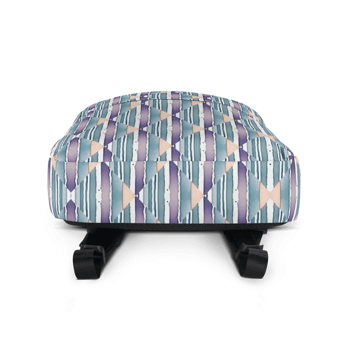 Geometric Gradient All-Over Print Backpack product image (2)