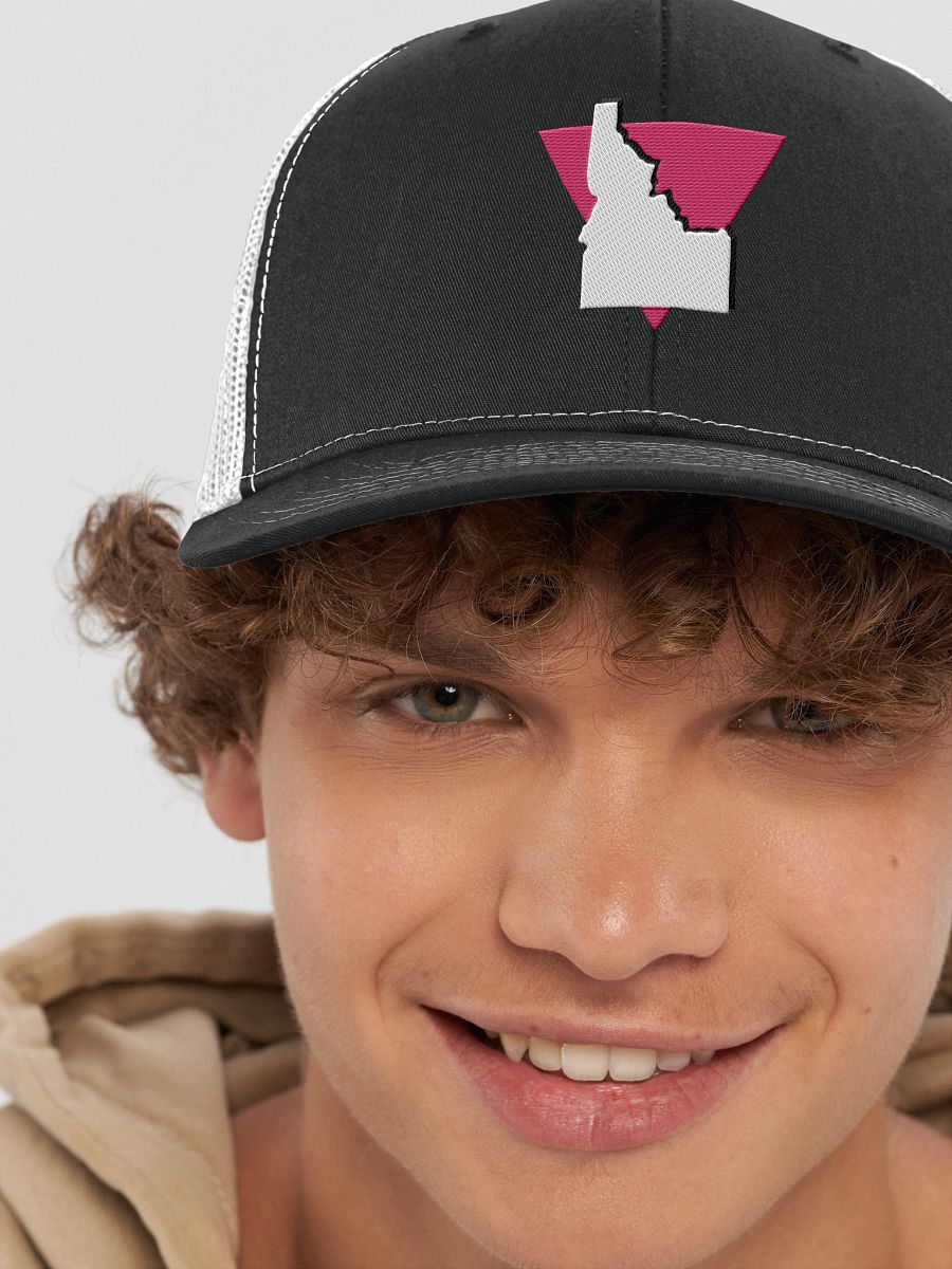 "PINK TRIANGLE" dark hat product image (6)