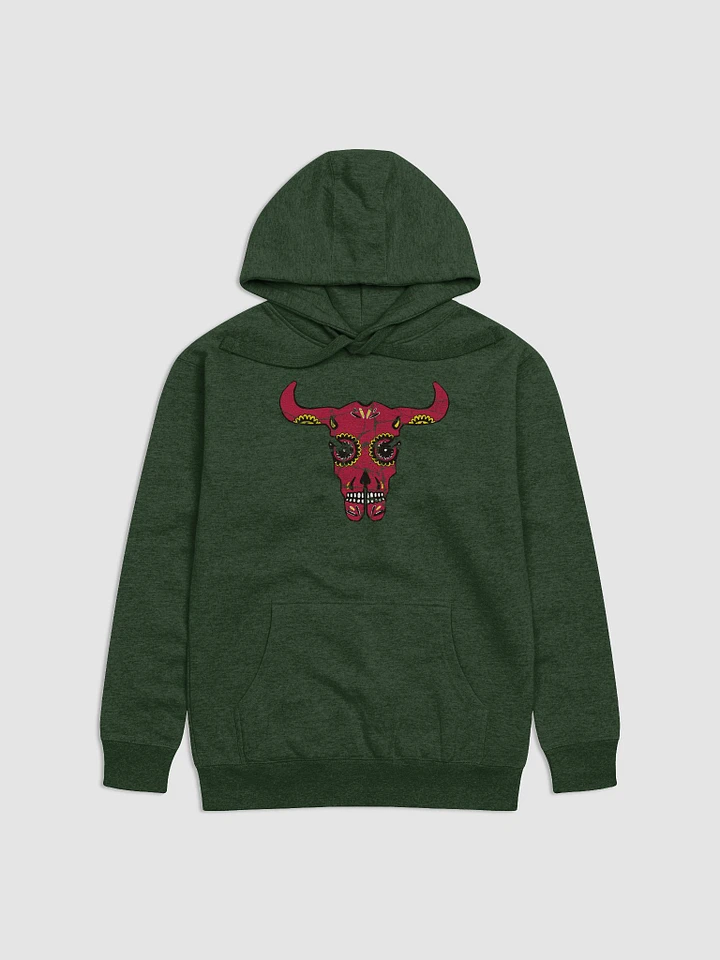 Sugar Cow Skull Premium Hoodie product image (7)