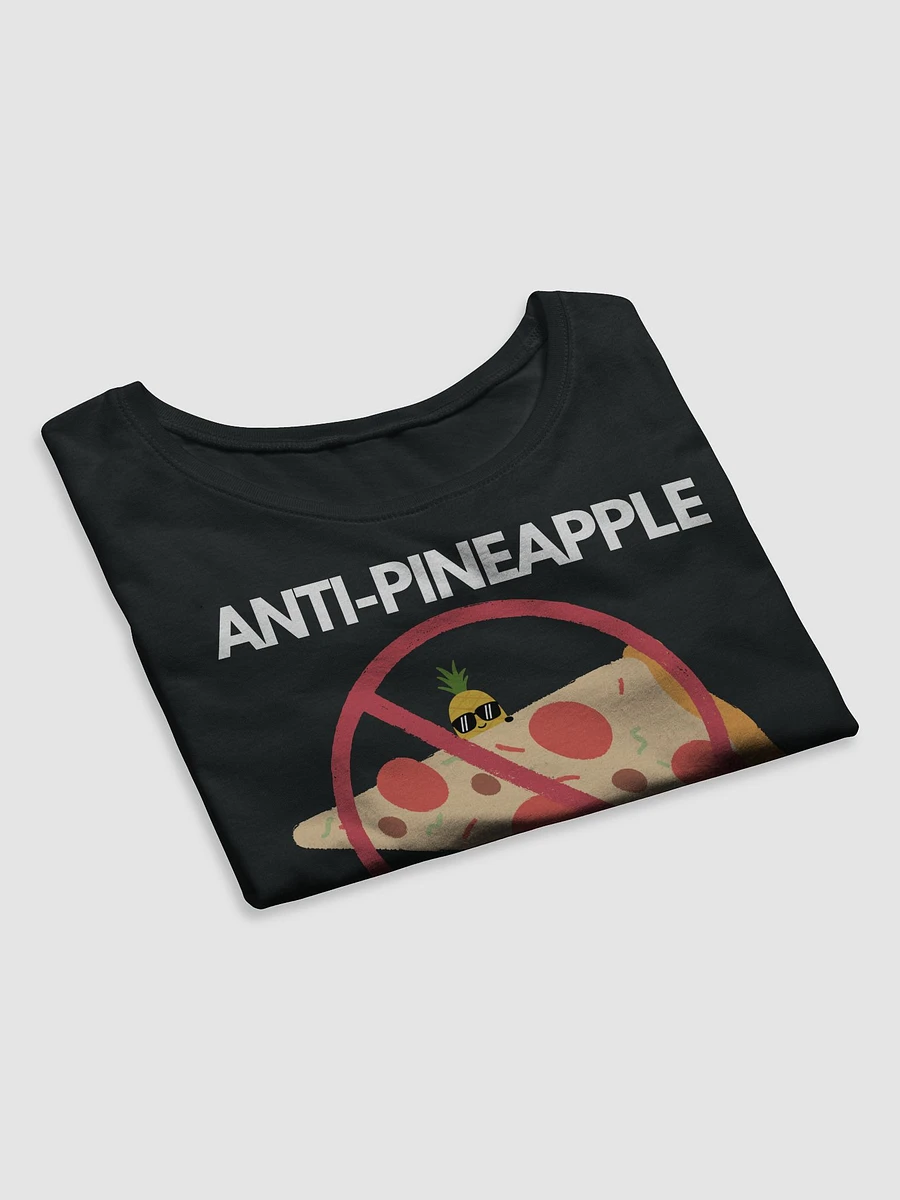 Anti Pineapple Pizza White Lettering Cut Off Tee product image (8)