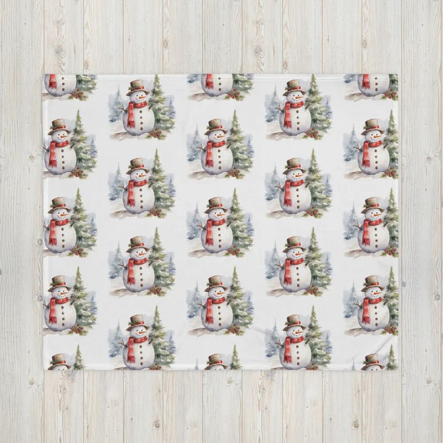 Snowman Blanket product image (4)