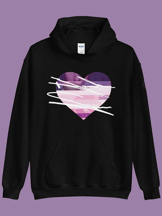 Glitch Heart Hoodie product image (1)