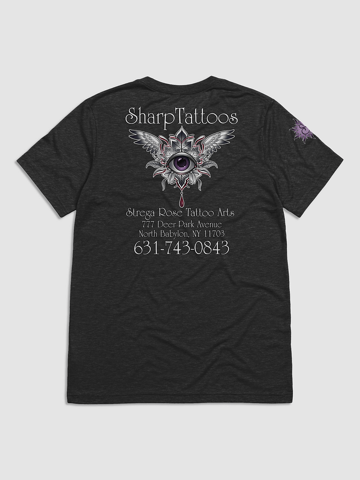 Pixi-Gnome - SharpTattoos @ Strega Rose Tattoo Arts Triblend Tee product image (2)