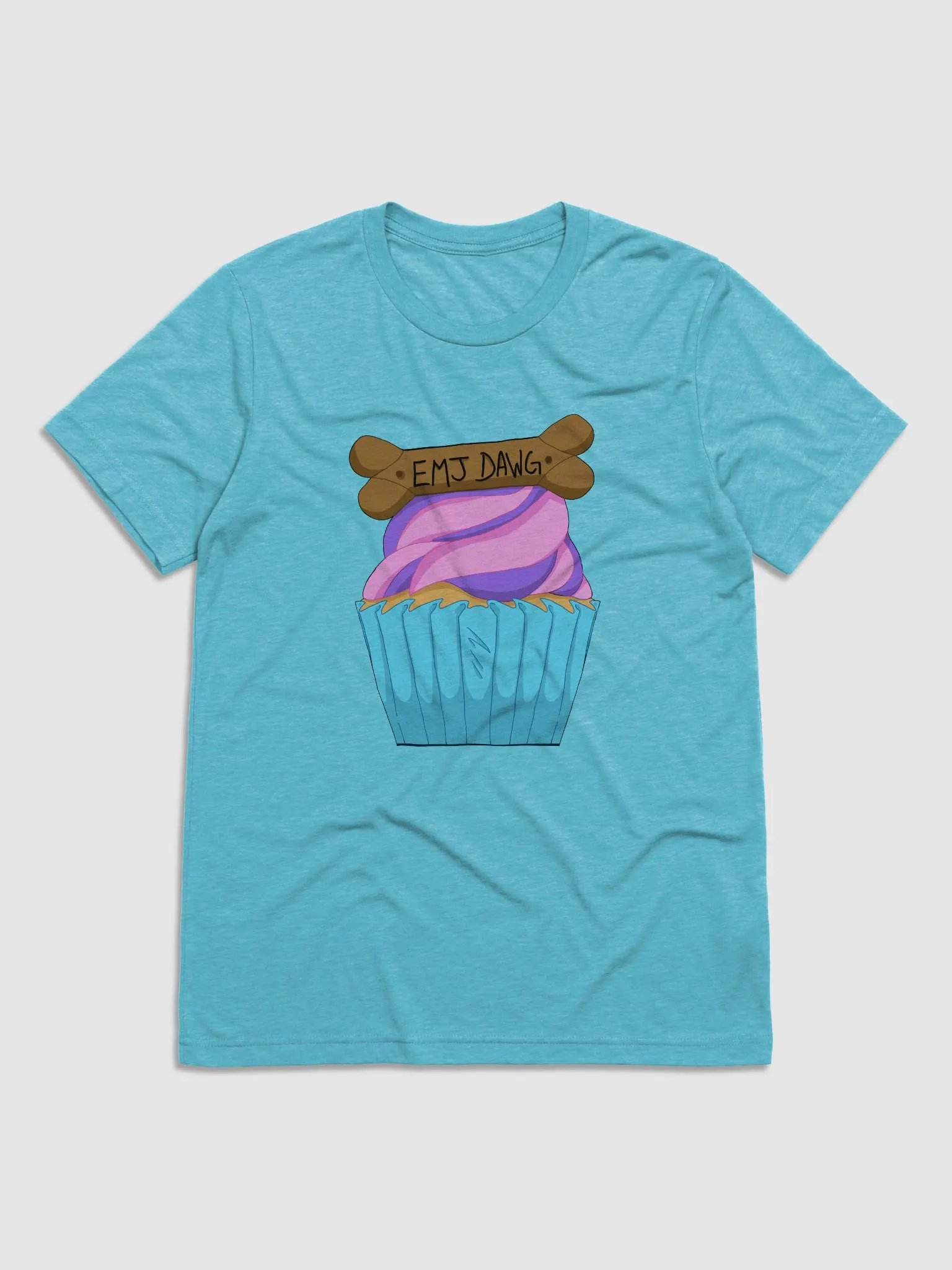 EmJDawg Triblend Cupcake Tee product image (10)
