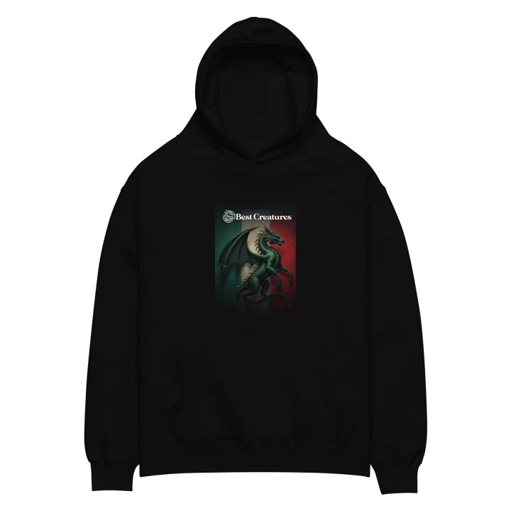 Felpa Premium Oversized Unisex - Stampa Best Creatures product image (2)