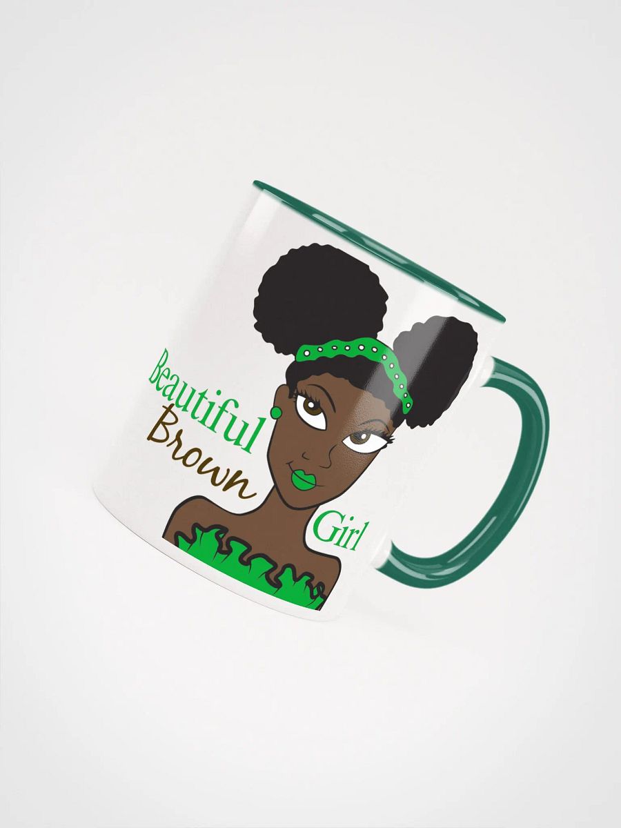 Beautiful Brown Girl Ceramic Mug - Chocolate product image (5)