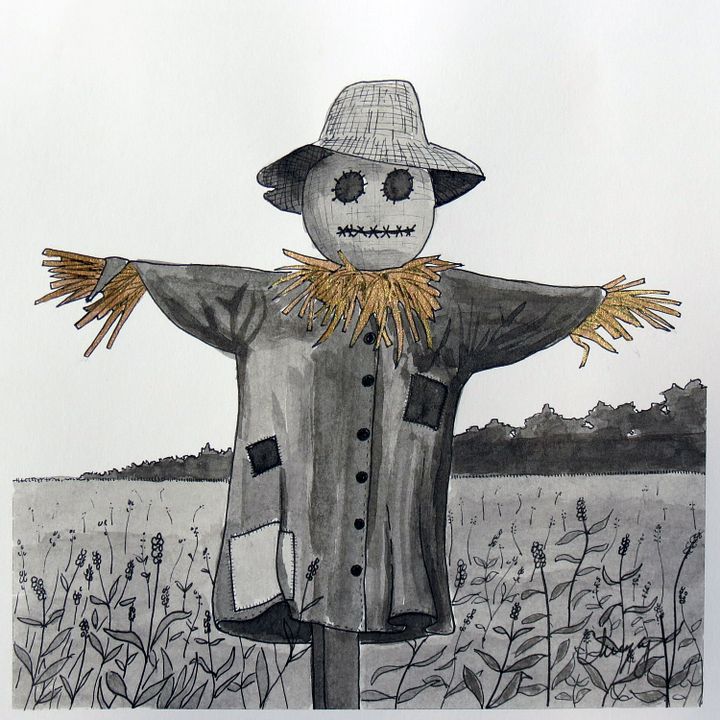 Scarecrow - Original Drawing product image (2)