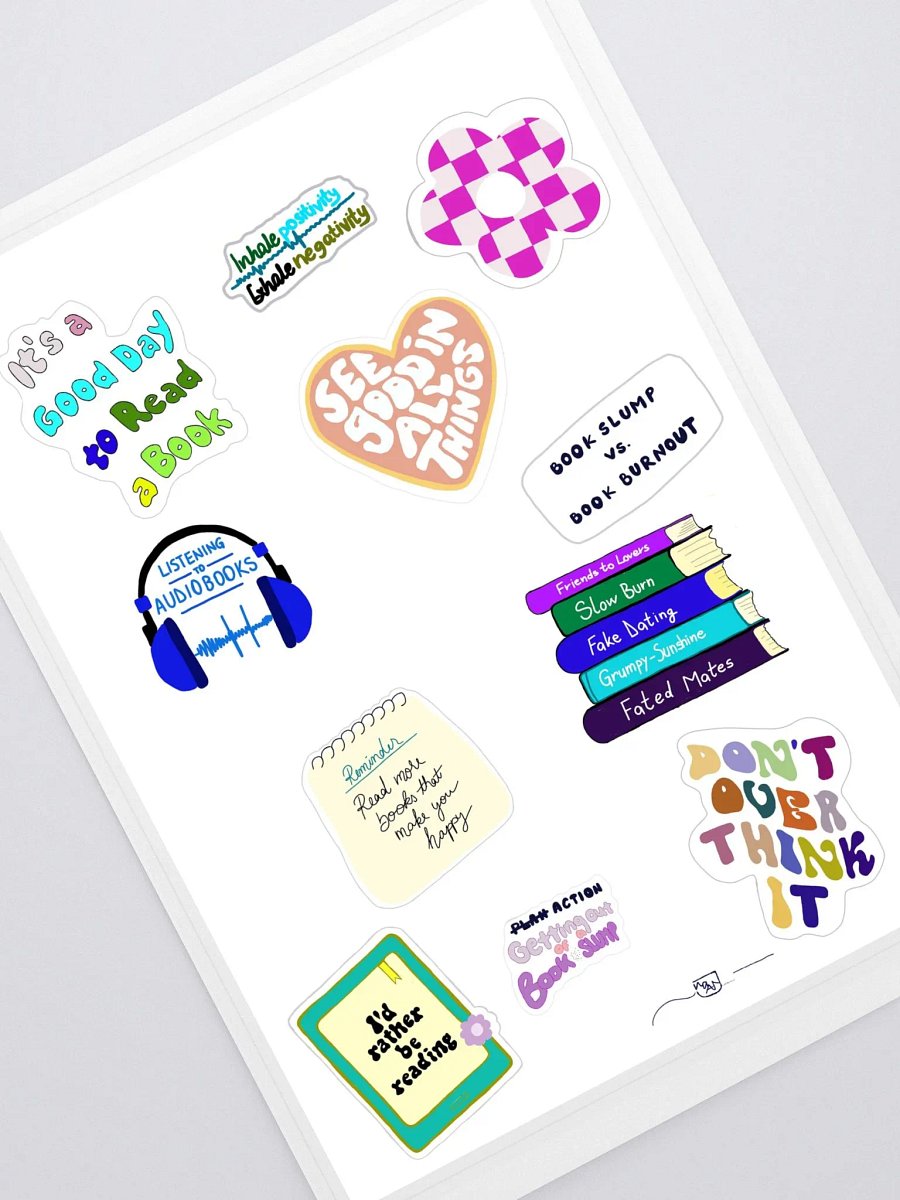 Collectible Sticker Sheet (stay focused) product image (1)