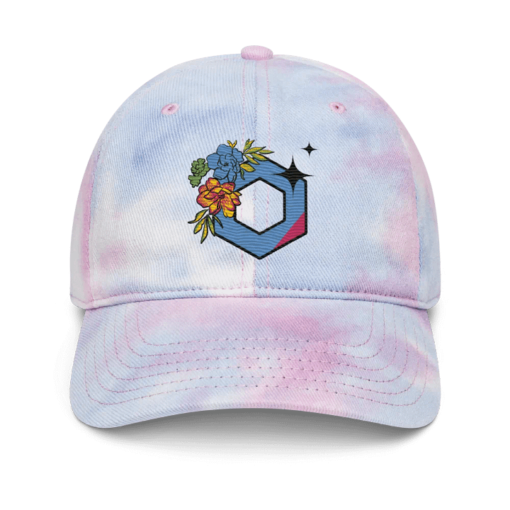 Floral Shine | Tie Dye Dad Hat product image (1)