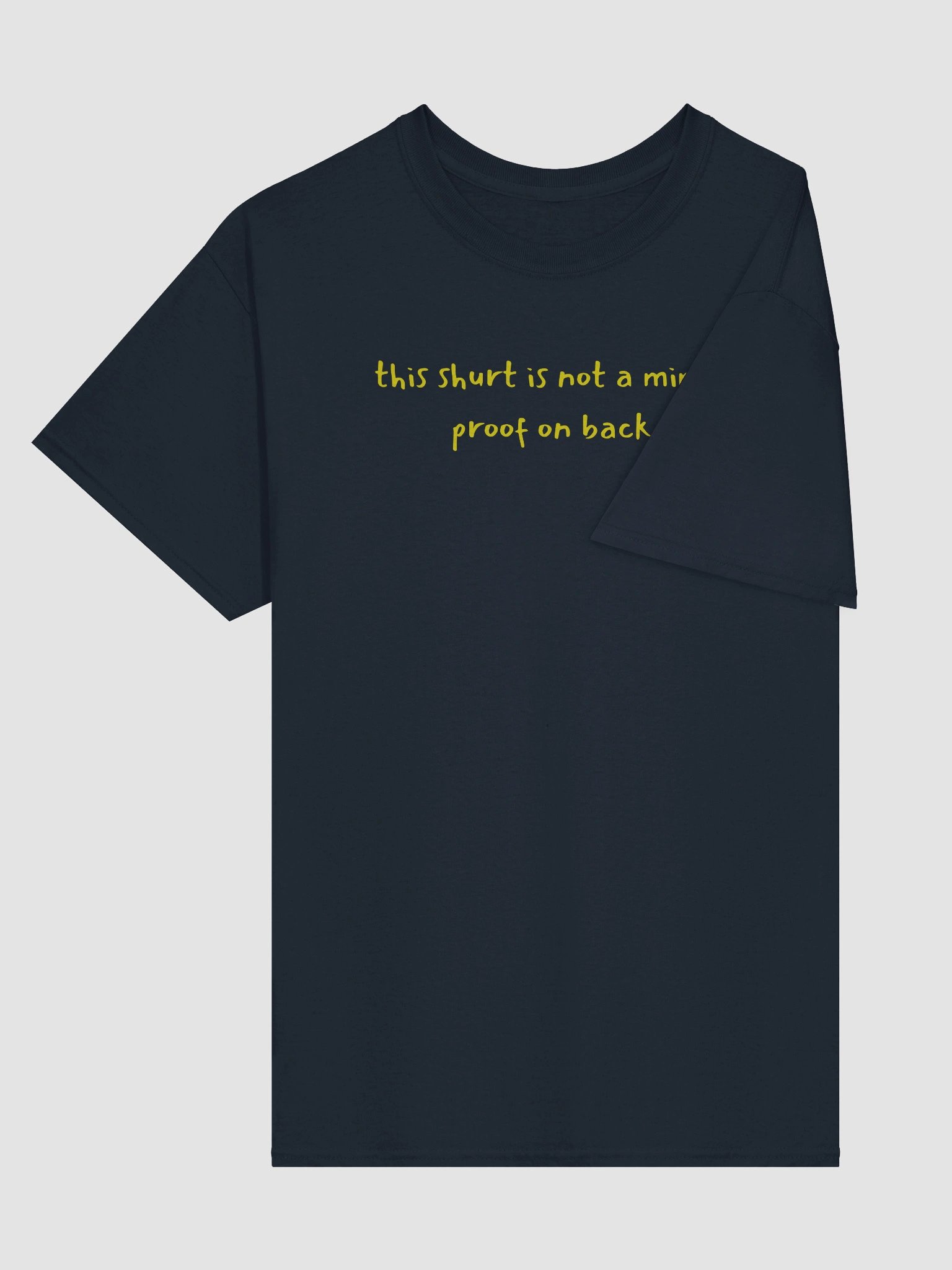 Mimic Shirt - Version 2 - Yellow Text product image (32)
