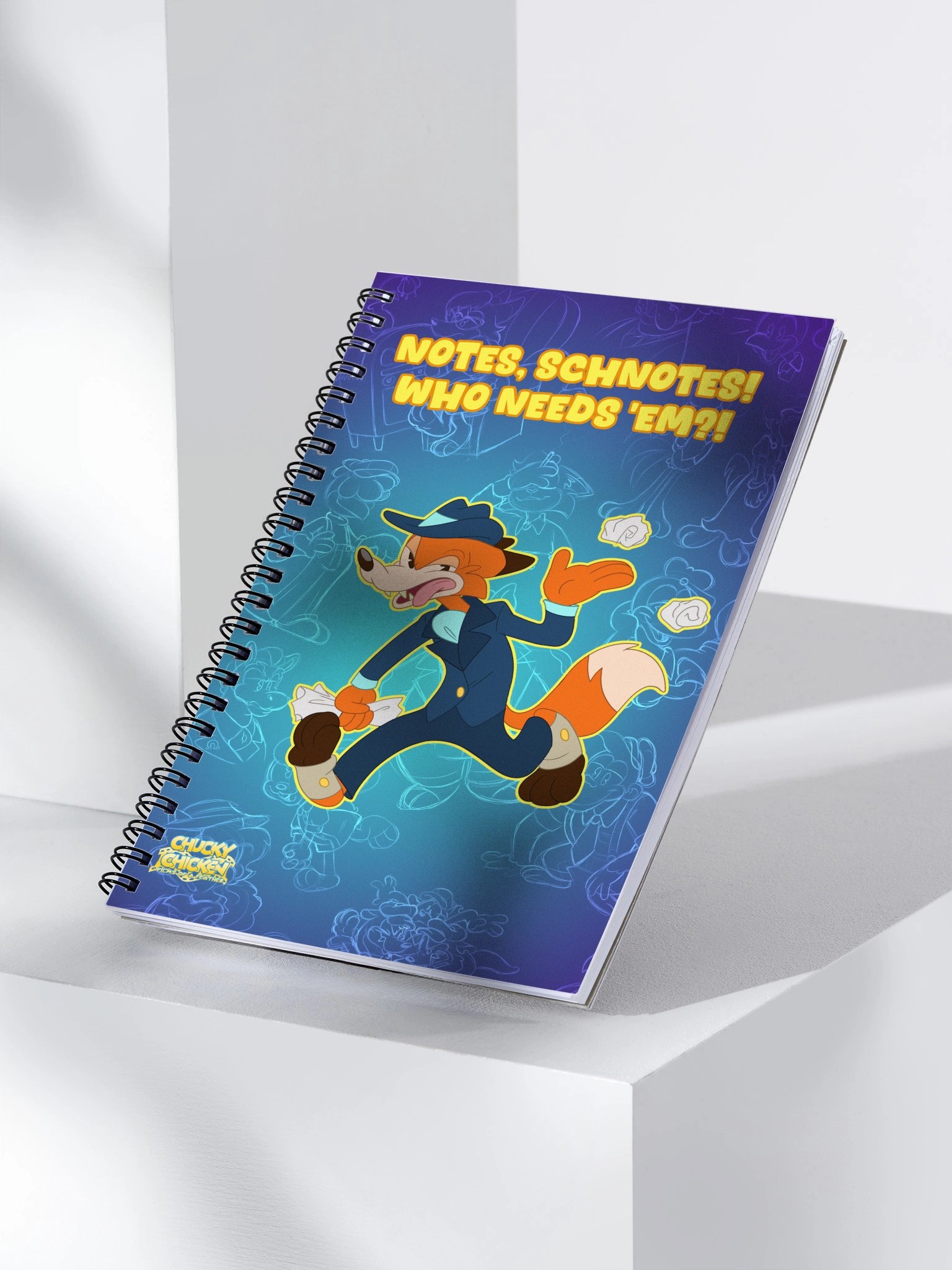 Freddy Fox Spiral Notebook product image (3)