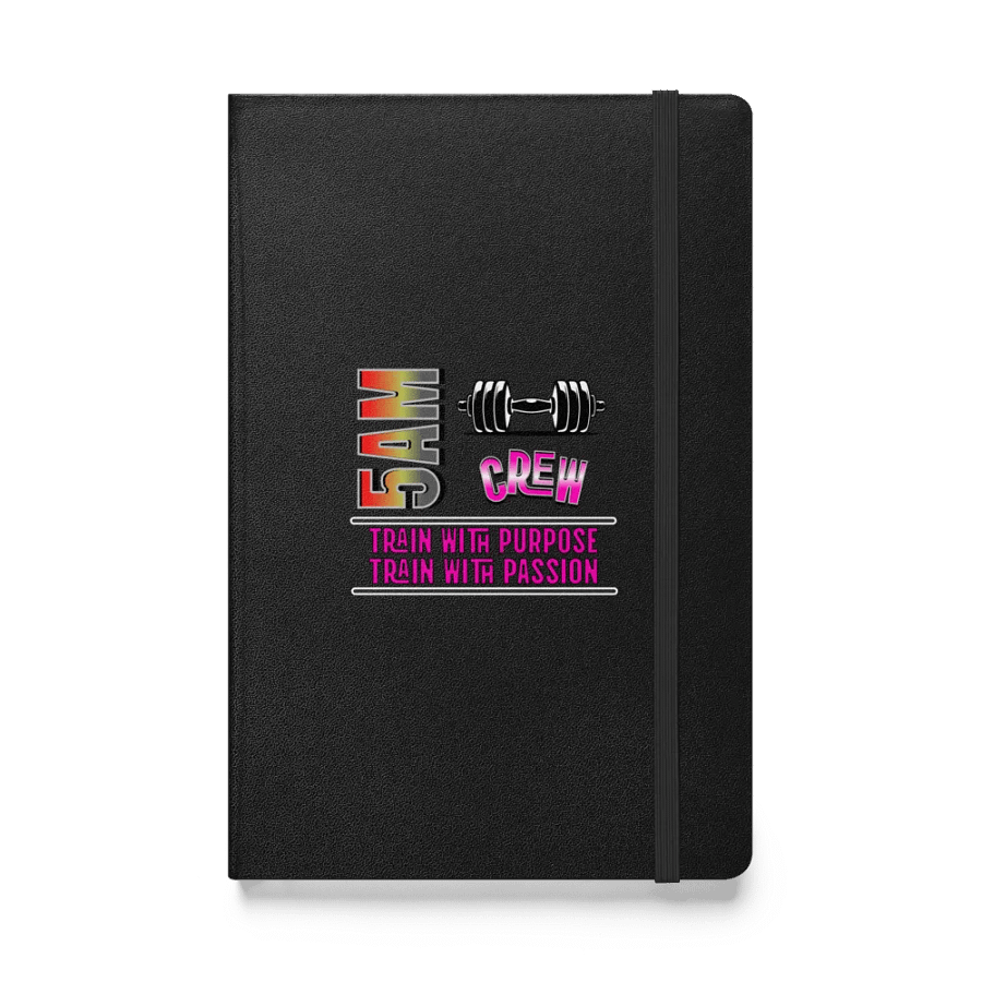 5AM Crew Weightlifting Hardcover Notebook product image (1)