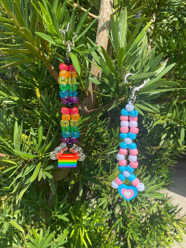 Kandi Pride Keychains product image (1)