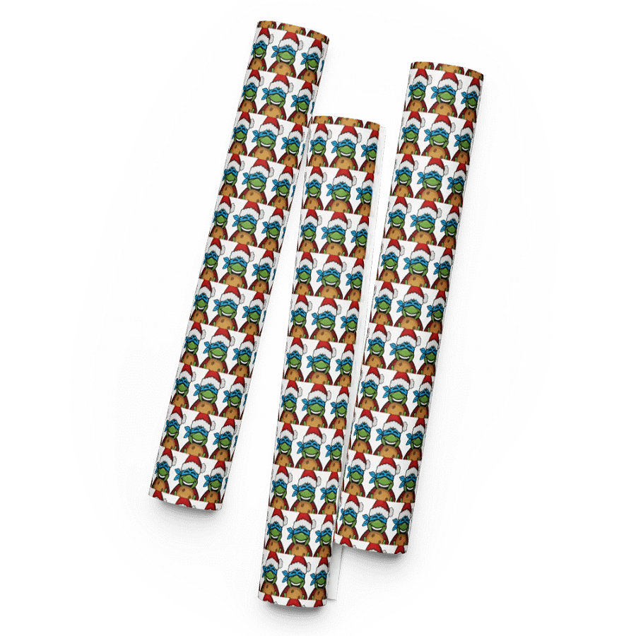 Santa Leo Wrapping Paper product image (1)