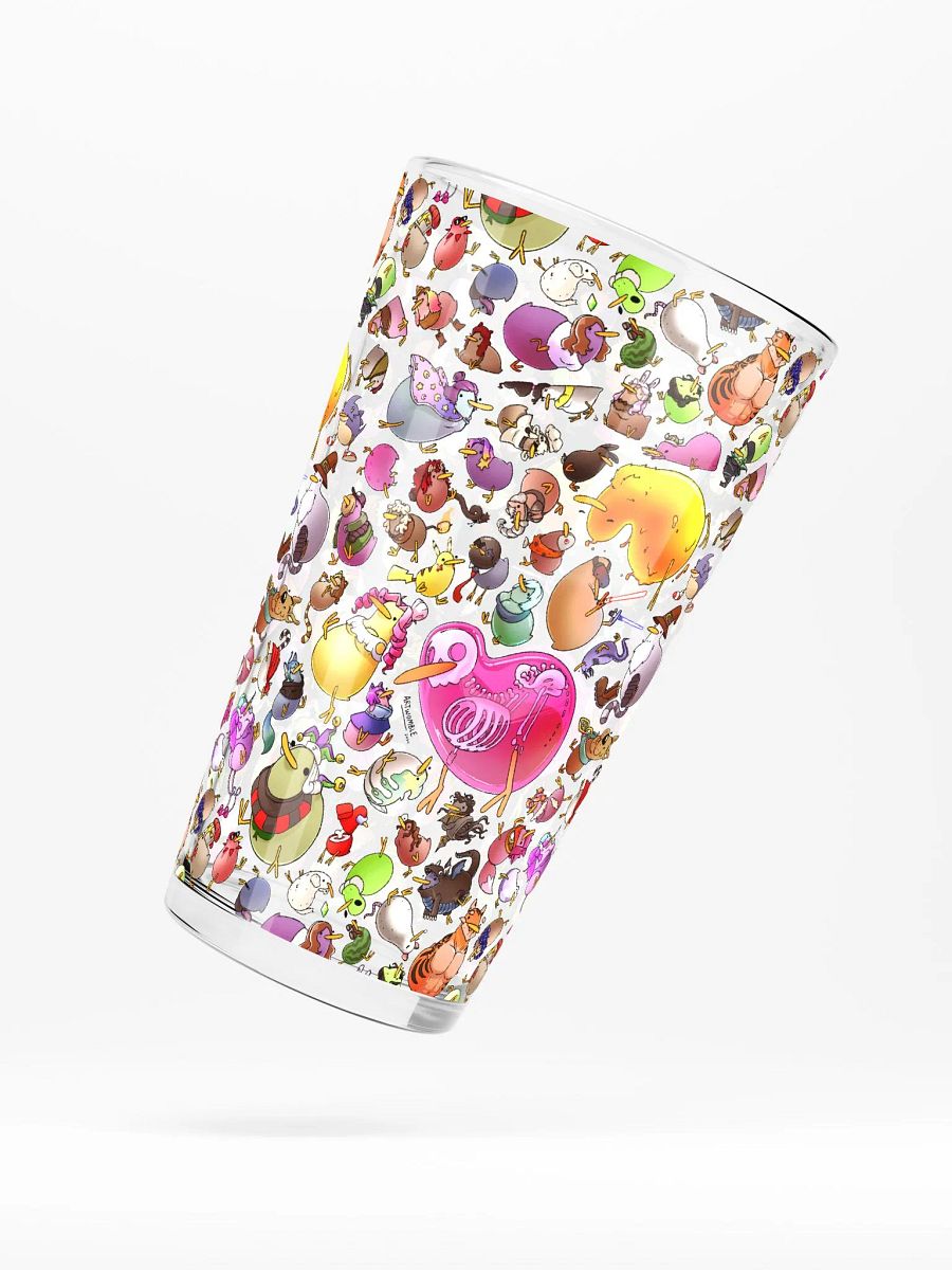 Berd-Day Community Pint Glass product image (5)