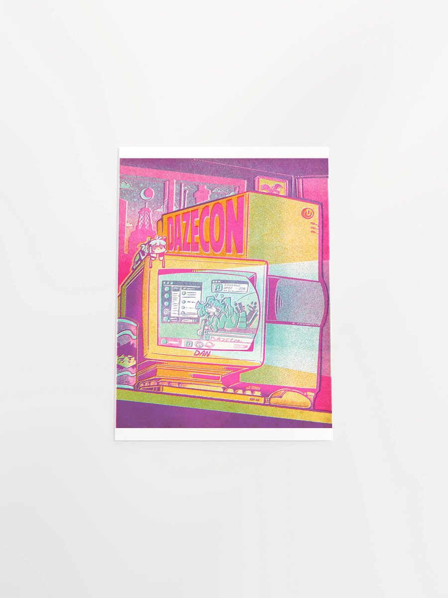 DazeCon Gamer Setup Poster product image (8)