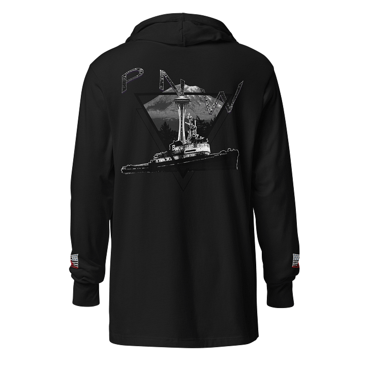 Triangle-Mt Raine- PNW Tug Jack hoodie Tee product image (1)