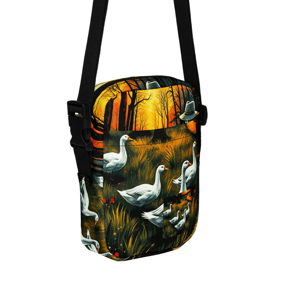 Goose Lady has a Sunset Geese Adventure Crossbody Bag product image (1)