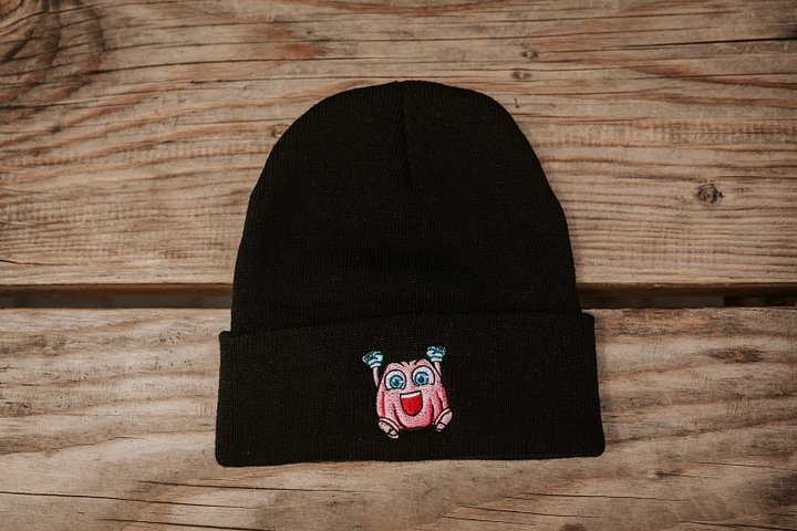 Black Jello Beanie product image (1)