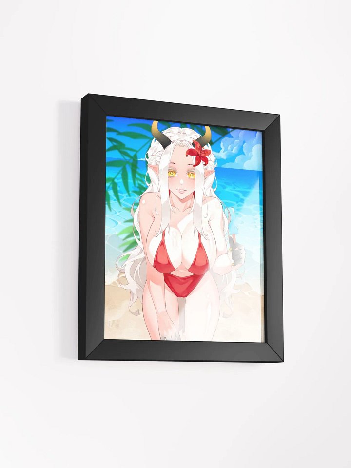Natty at the Beach - Framed Poster product image (2)