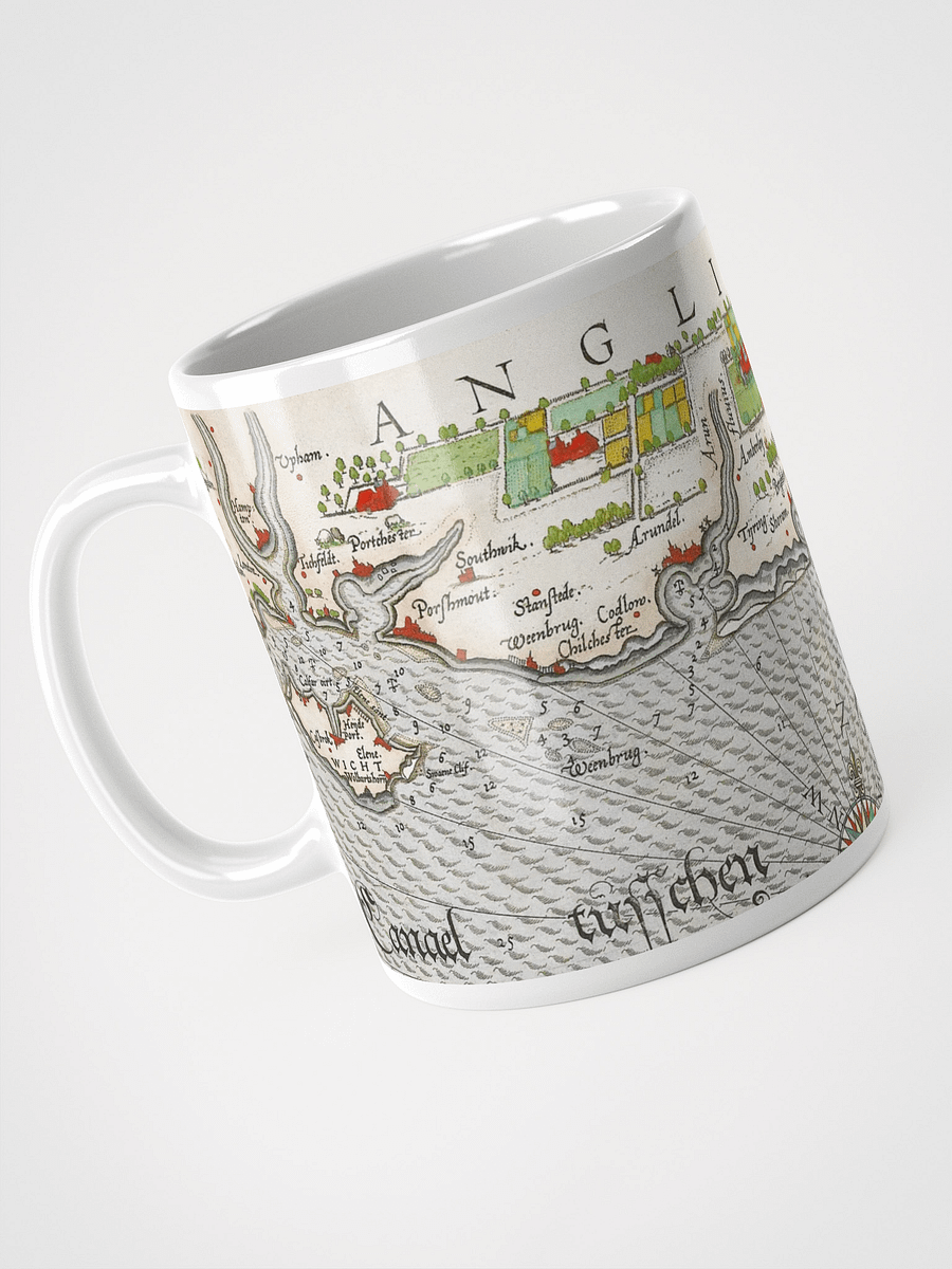 Vintage Coastal Map Mug product image (3)