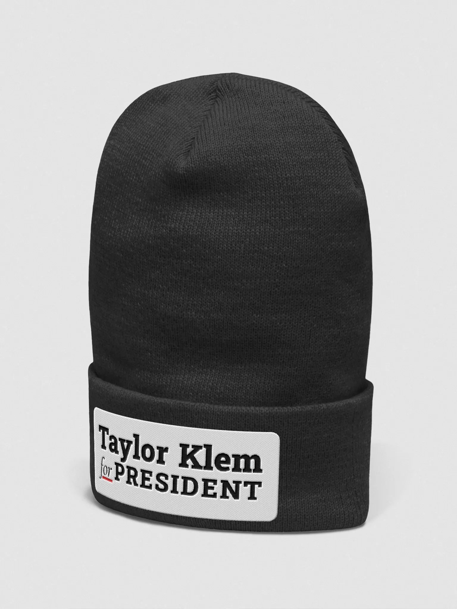 Taylor Klem for President Embroidered Beanie product image (9)