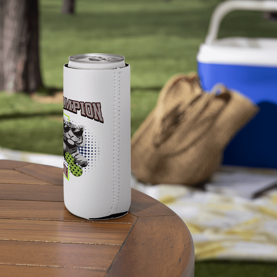 Champion Pickleball Strength Tiger Can Cooler product image (5)