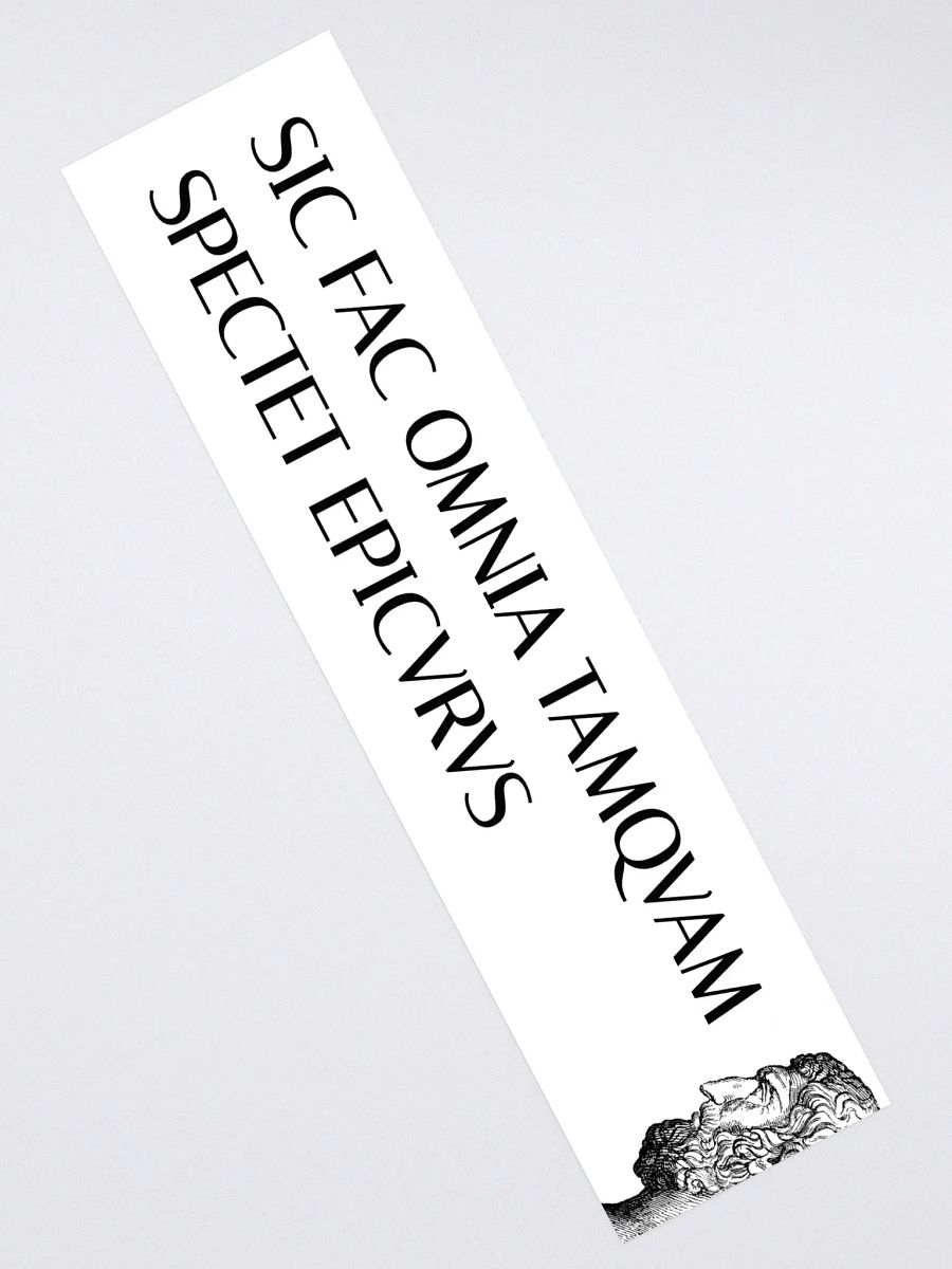 Epicurean Oath (Sticker) product image (2)