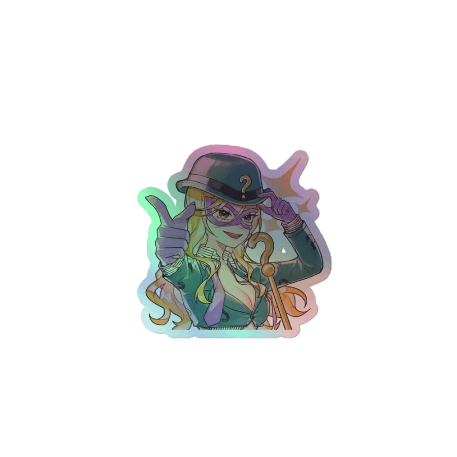Riddle Me This HOLO Sticker product image (1)