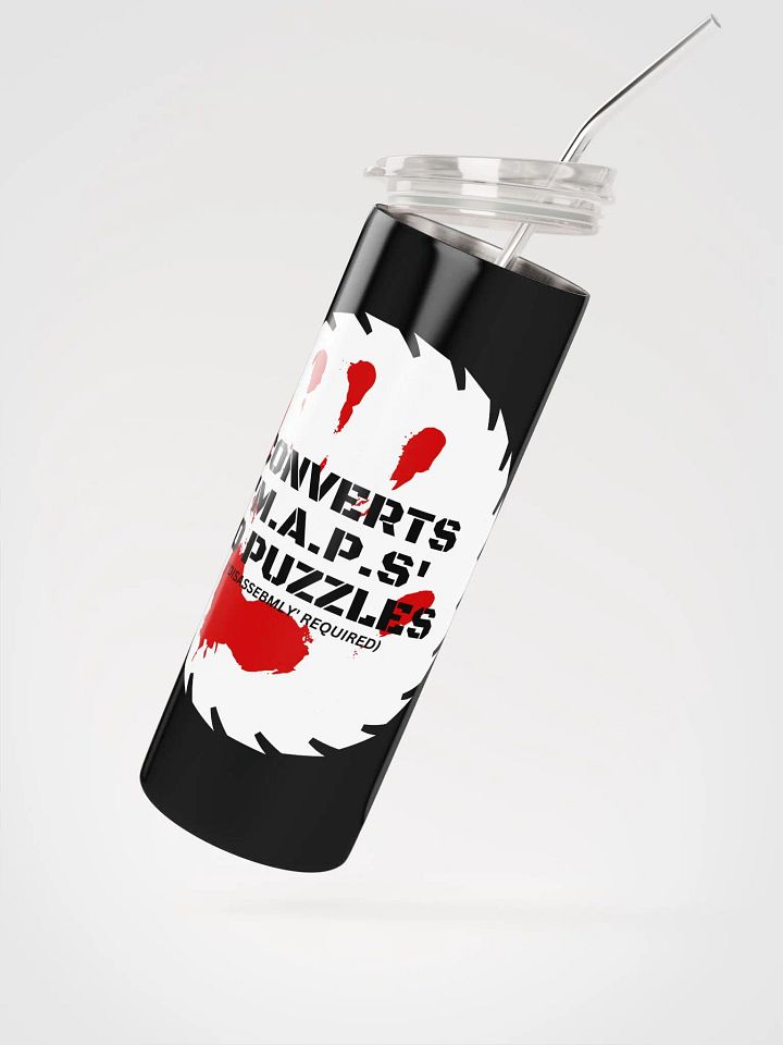 Converts 'M.A.P.s' To Puzzles Tumbler product image (2)