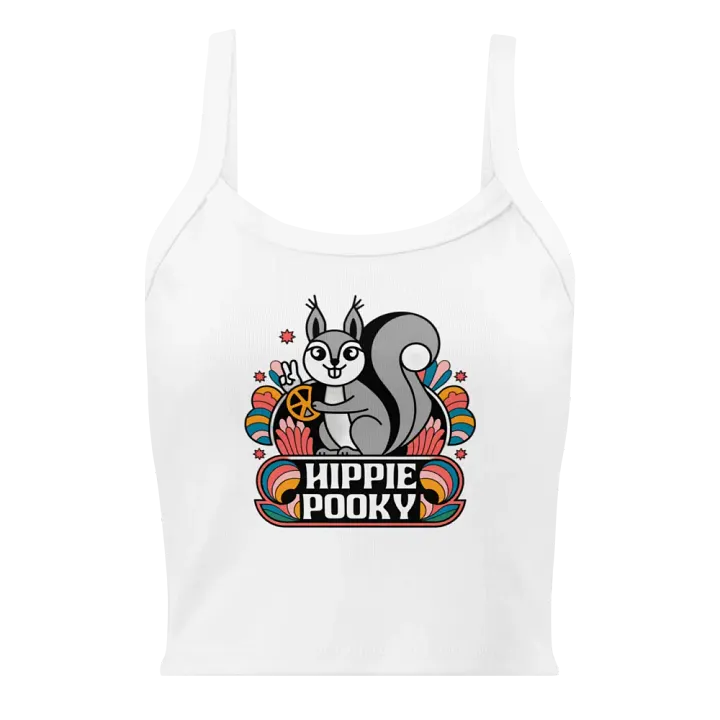 Hippie Pooky Peace Squirrel Tank Top product image (1)