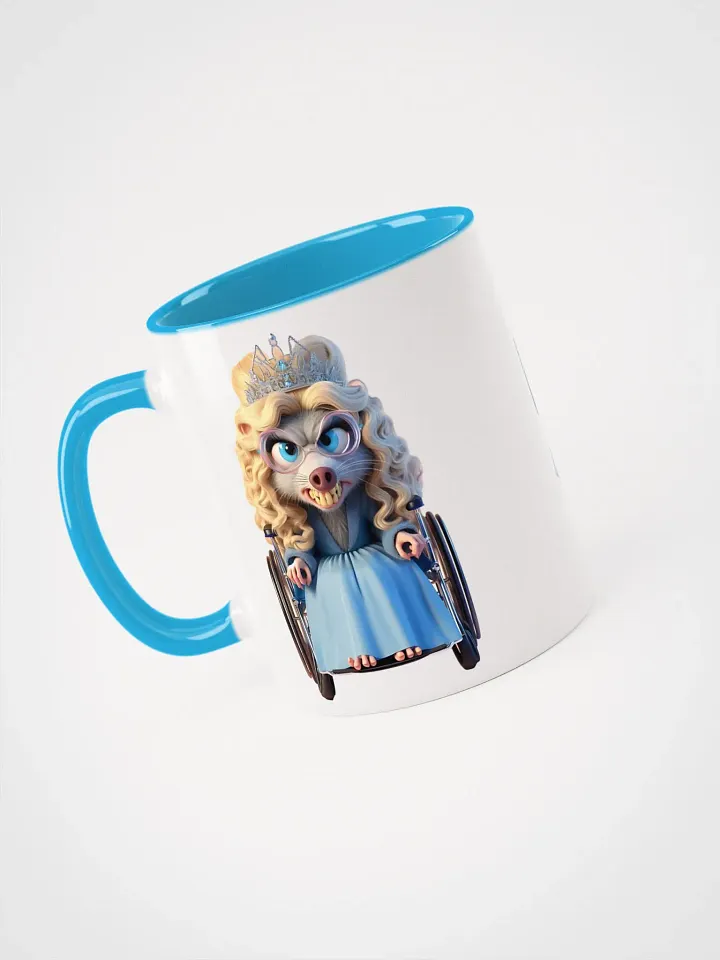 ''Cindy-Rella The Possum'' Ceramic Mug with Color Inside product image (1)