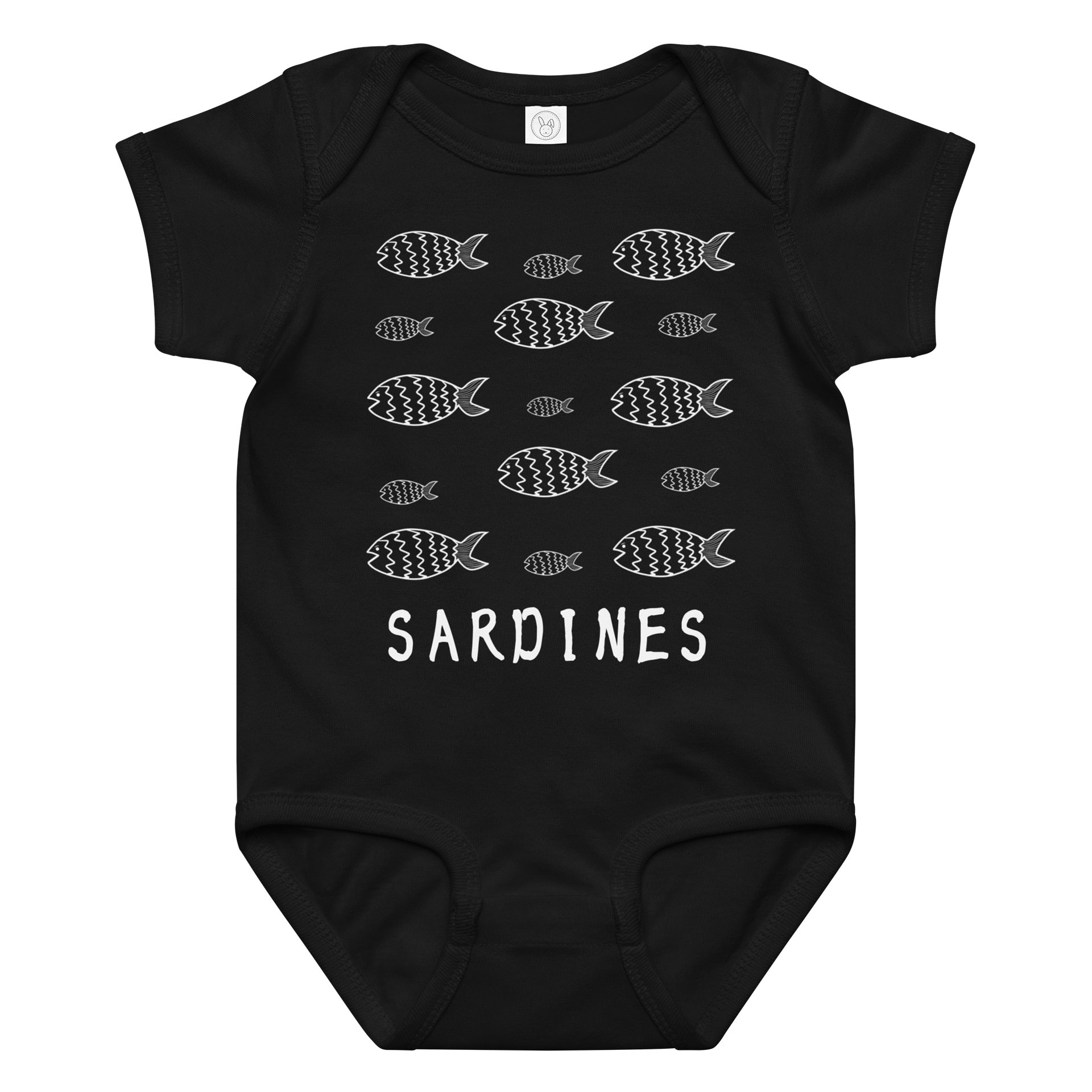 Fragmented Elegance Baby Bodysuit product image (1)