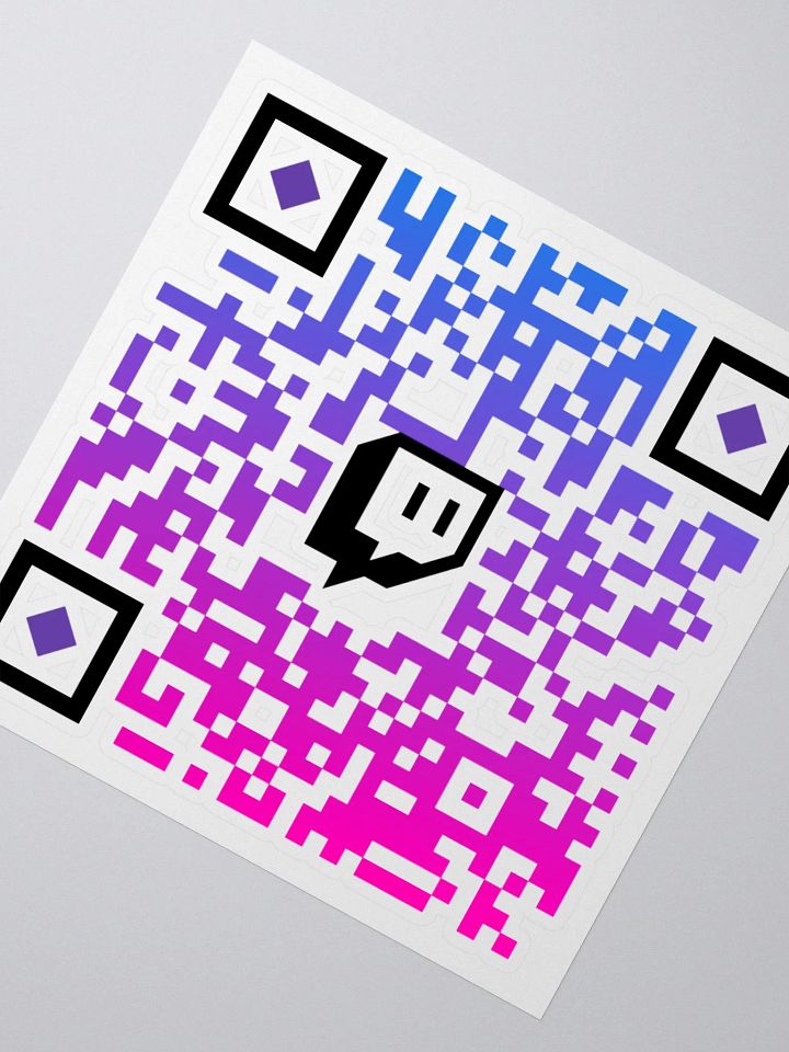 MA: Twitch QR Code Sticker product image (2)