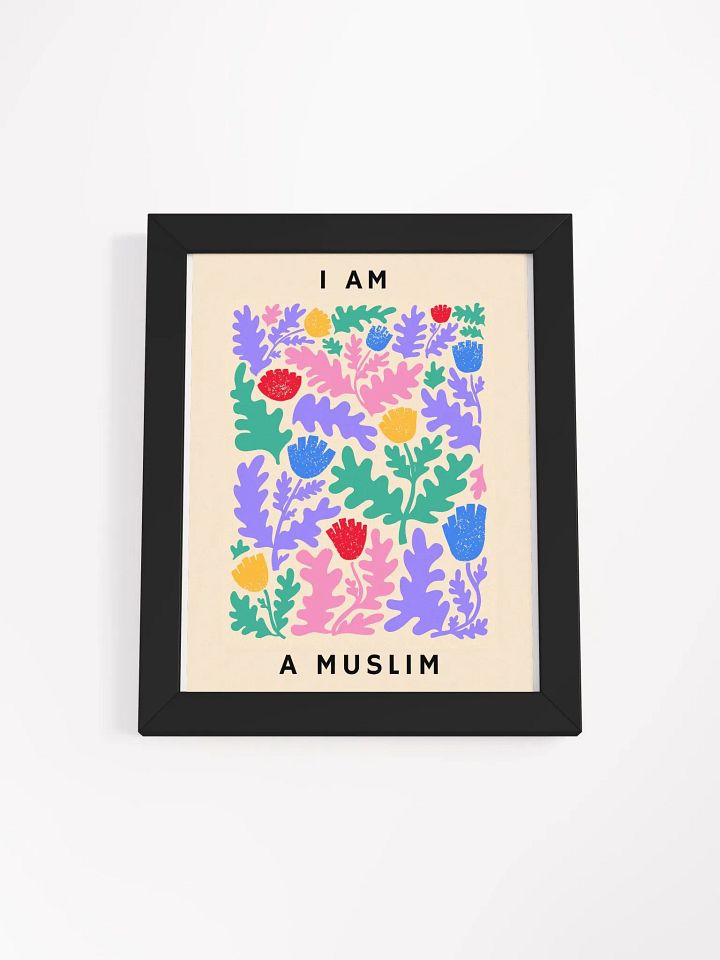I am a Muslim Poster product image (3)
