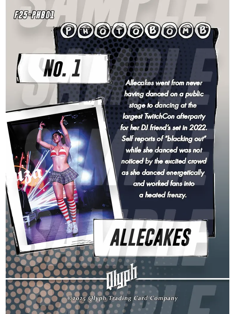 Qlyph Trading Cards DROP #1: Allecakes product image (11)