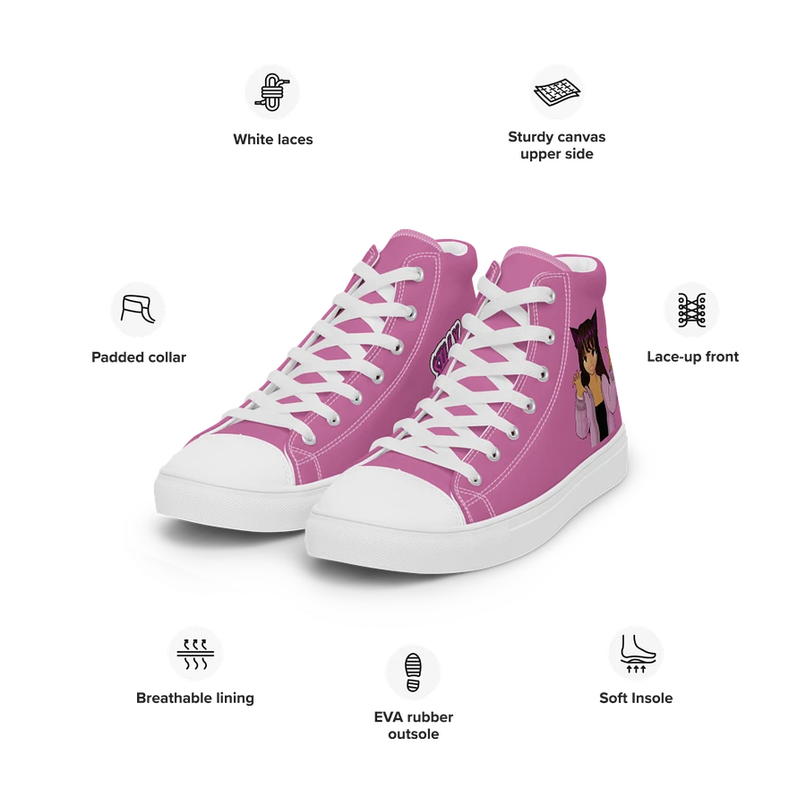 Women's High Top Canvas Shoes product image (19)