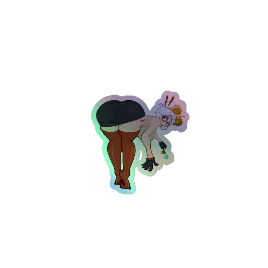 Tech Scientist Sticker Holographic product image (1)