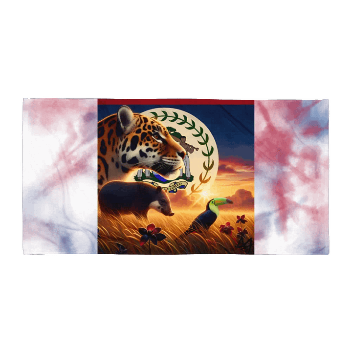 Beauty of Belize (Stoic Edition) Beach Towel product image (1)