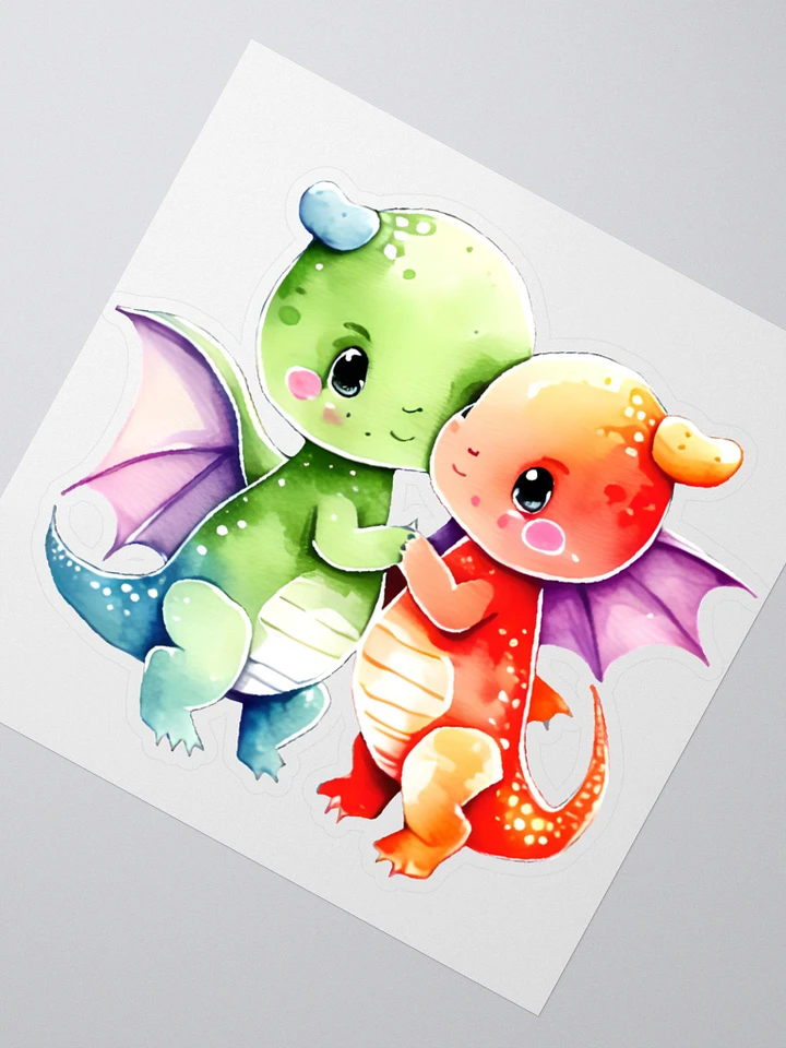 Colorful Dragons (4) - Stickers product image (5)