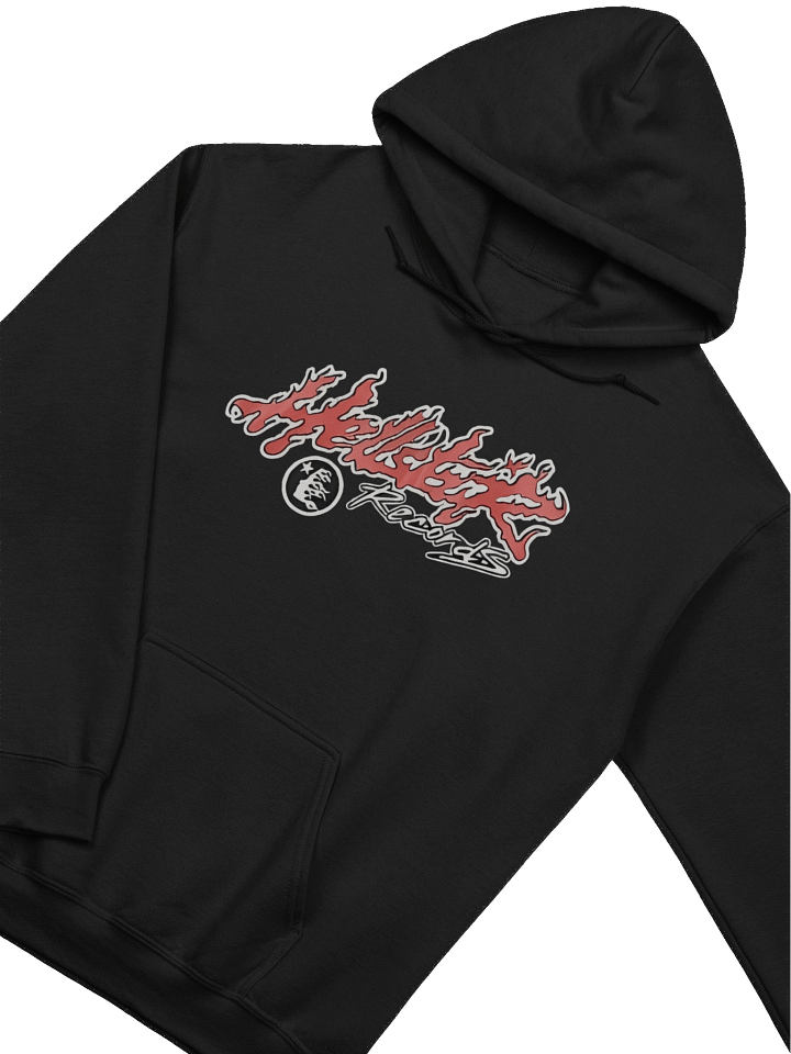 Hellstar Studio Records Hoodie Black product image (2)
