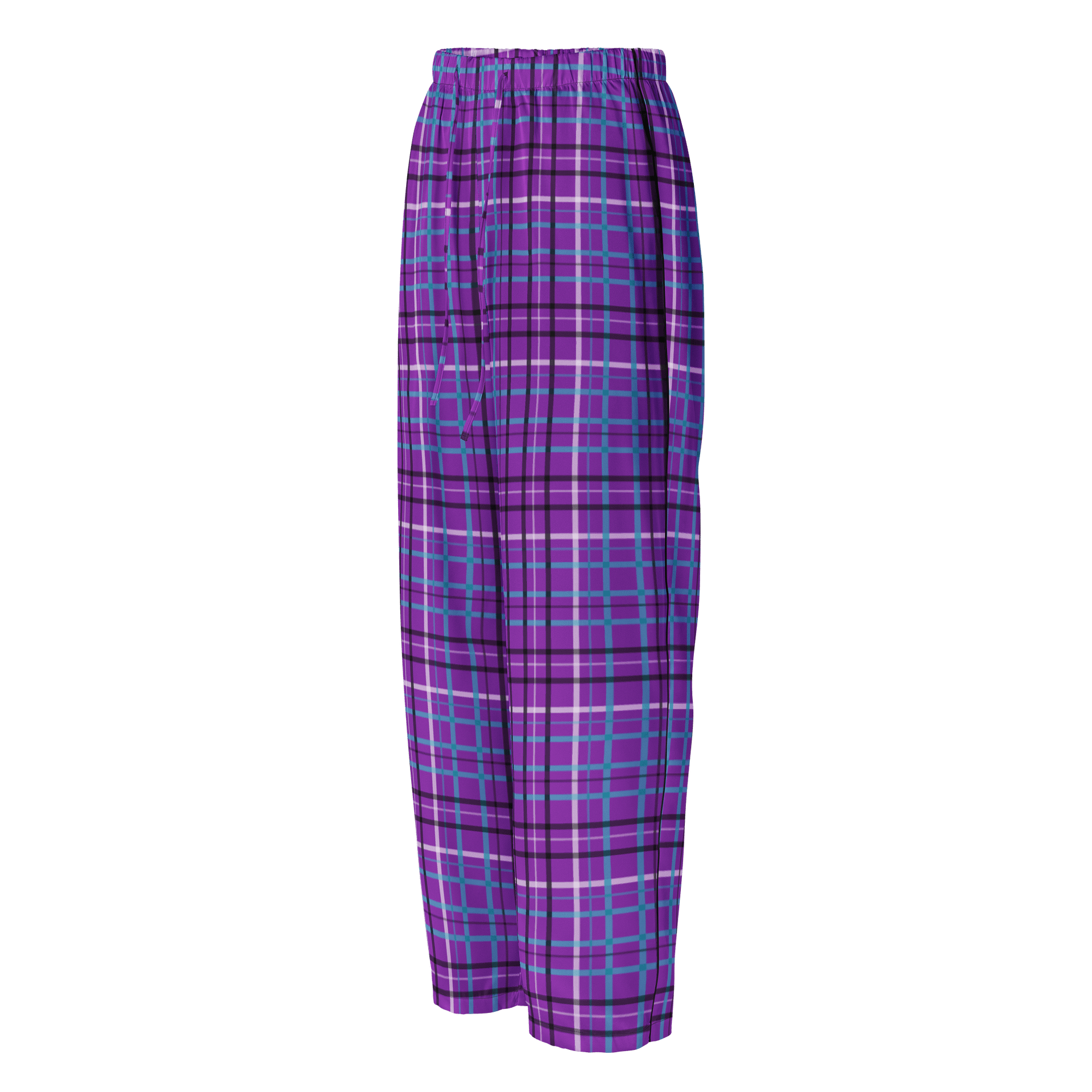 Purple Plaid Pajama Pants product image (1)