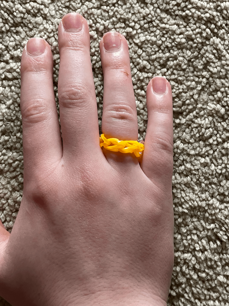 Orange Loom Ring! product image (3)