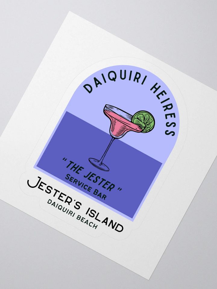 JESTER SERVICE BAR STICKER product image (4)