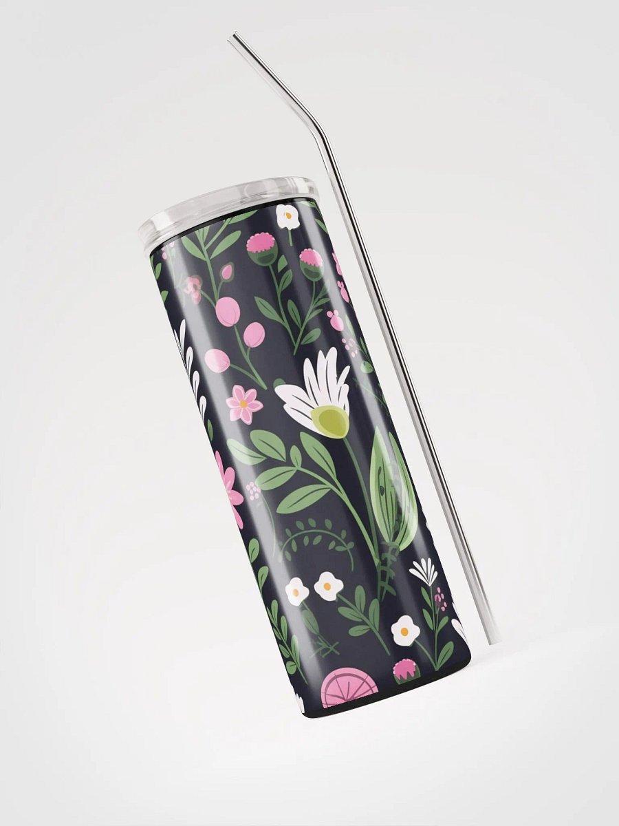 Insulated Night Pastel Colorful Floral Stainless Steel Tumbler | Stylish & Durable product image (3)