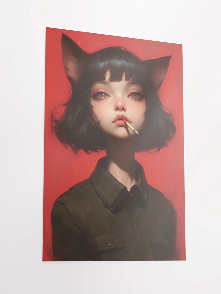 Feline Enigma Matte Poster product image (3)